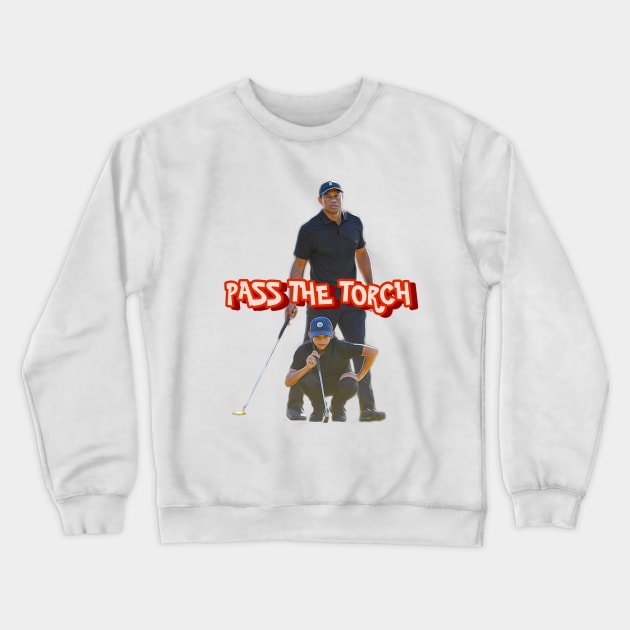 Pass The torch Crewneck Sweatshirt by YungBick